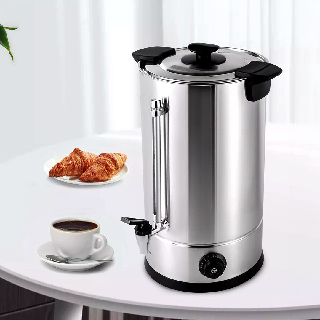 SOGA Electric Water Boiler – 15L Stainless Steel Hot Water Urn