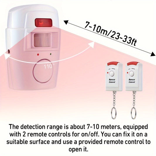 NNETM Wireless PIR Motion Sensor Alarm System (4 pcs)