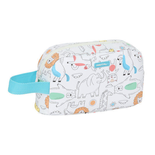 Thermal Lunchbox Safta Zoo Beige 21,5 x 12 x 6,5 cm