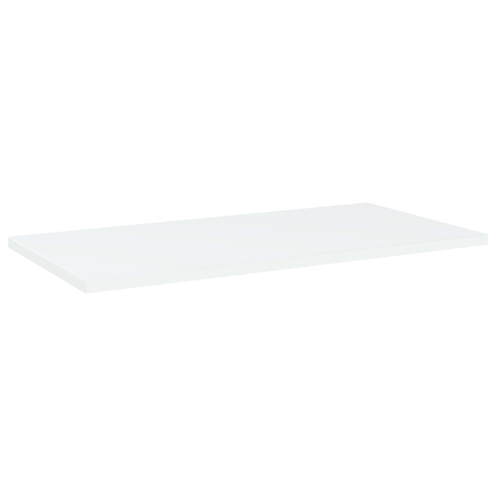 NNEVL Bookshelf Boards 4 pcs White 60x30x1.5 cm Chipboard