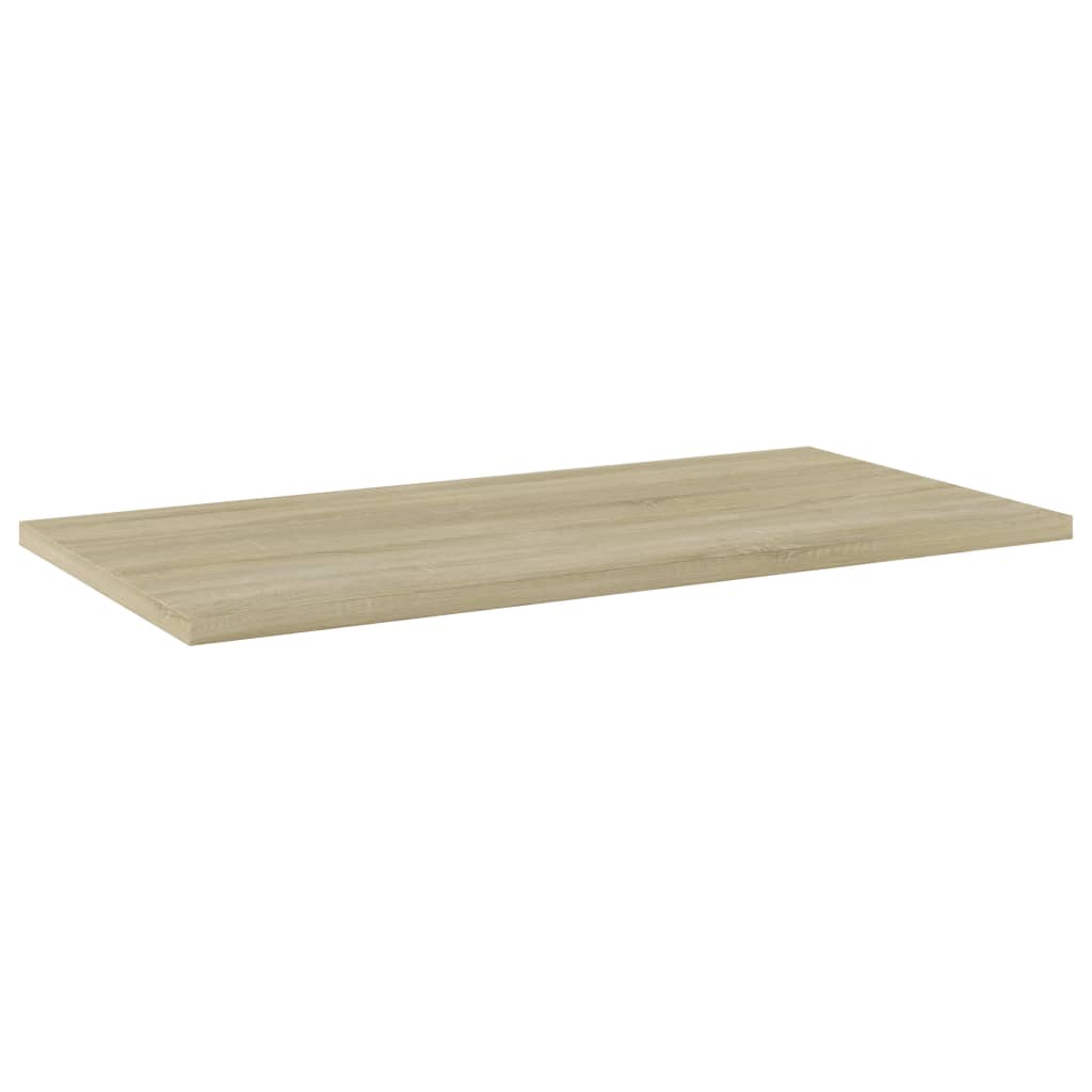 NNEVL Bookshelf Boards 8 pcs Sonoma Oak 60x30x1.5 cm Chipboard
