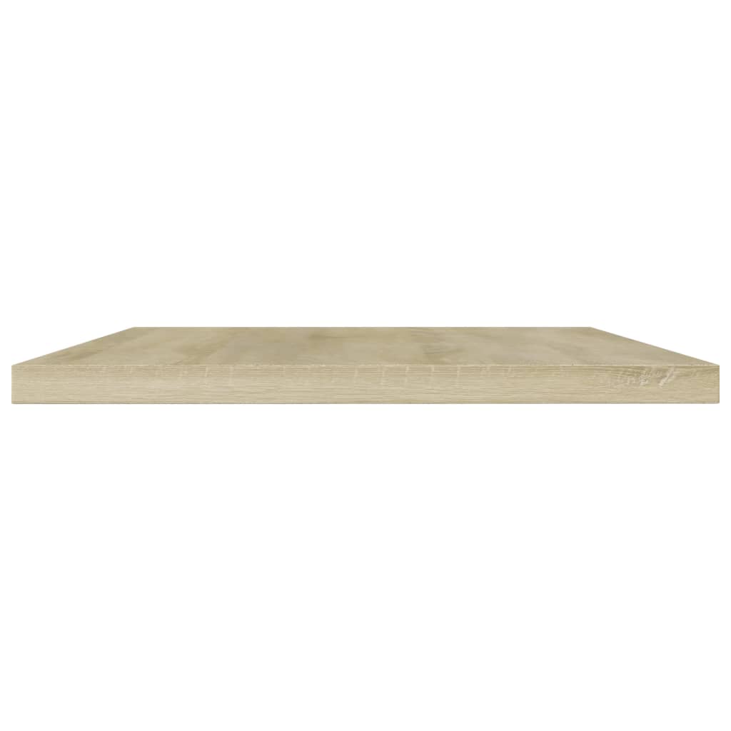 NNEVL Bookshelf Boards 8 pcs Sonoma Oak 60x30x1.5 cm Chipboard