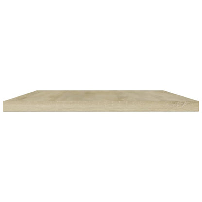 NNEVL Bookshelf Boards 8 pcs Sonoma Oak 60x30x1.5 cm Chipboard