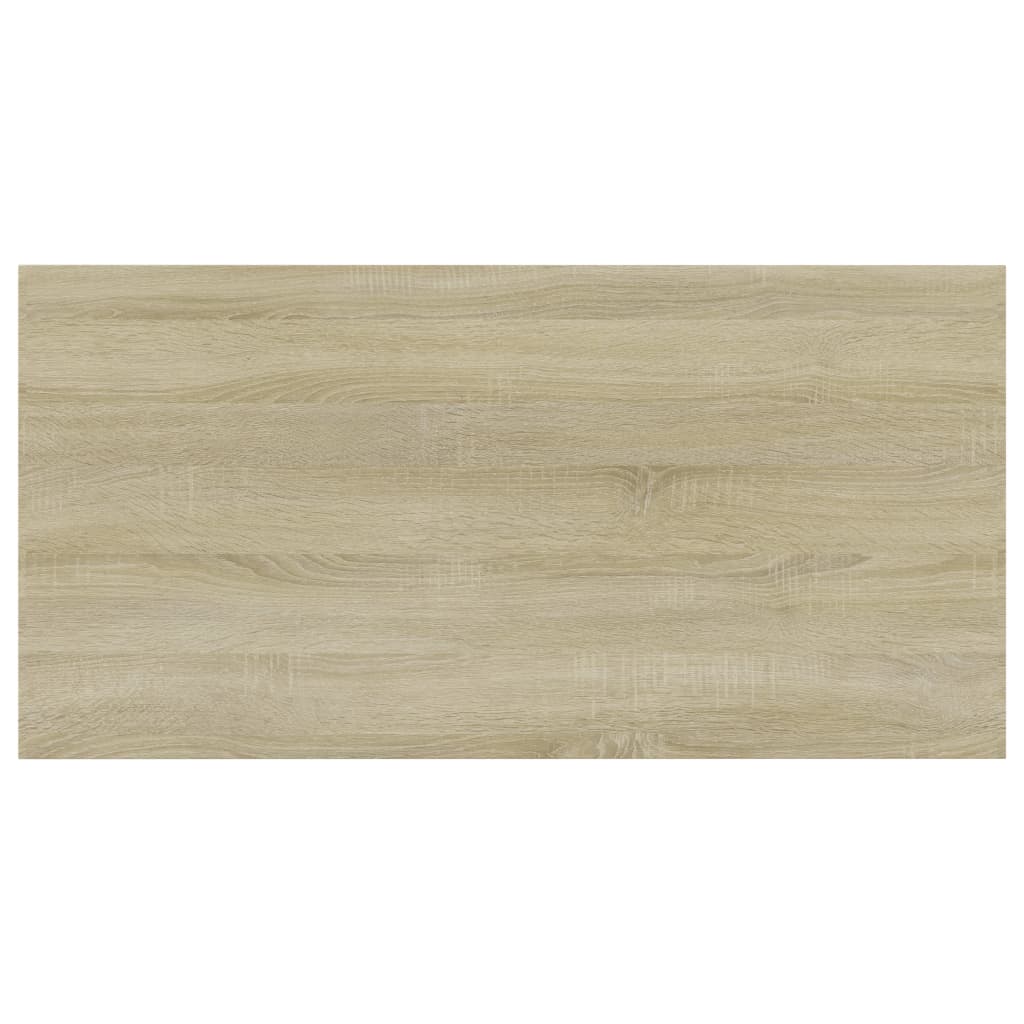 NNEVL Bookshelf Boards 8 pcs Sonoma Oak 60x30x1.5 cm Chipboard
