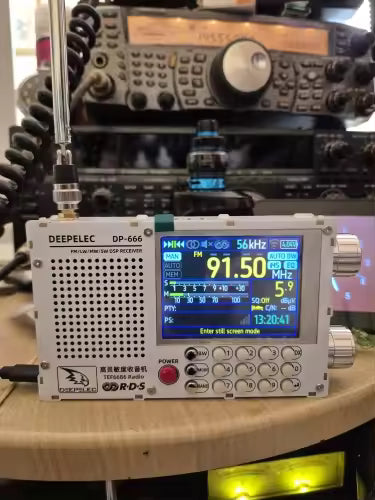 NNEOBA High Sensitivity Full Band Radio White