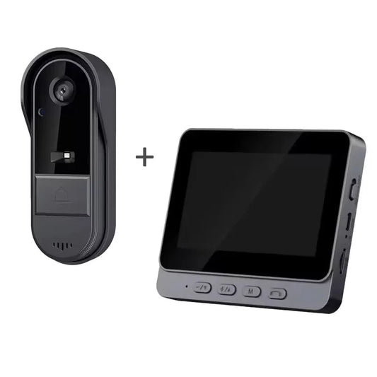 NNEOBA Wireless Visual Intercom Doorbell with HD Night Vision