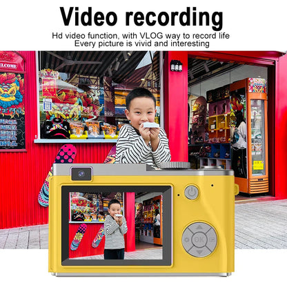 NNEOBA UHD Digital Camera Yellow