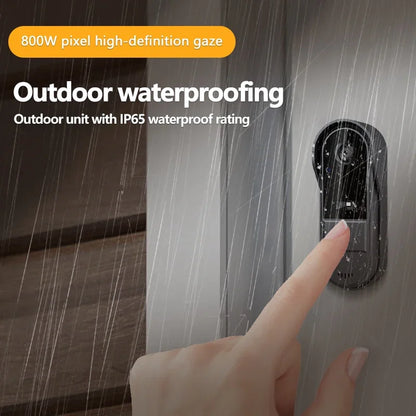 NNEOBA Wireless Visual Intercom Doorbell with HD Night Vision