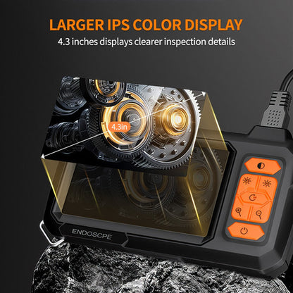 10M 8mm Lens Industrial Endoscope 1080P Digital Borescope Inspection Camera LED Lamp