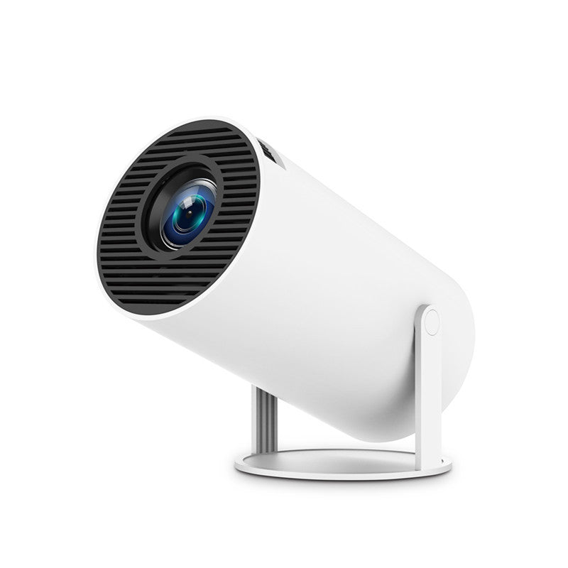 NNEDSZ HY300PRO Portable Projector - 4K Decoding, Wi-Fi 6, 720P HD with 160 ANSI Lumens