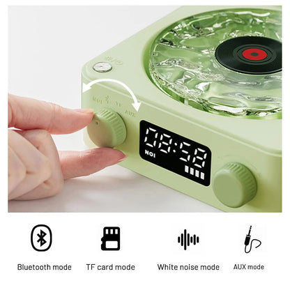 NNEDSZ Green, KW03 Bluetooth Sleep Sound Machine - Retro Design with 1500mAh Battery