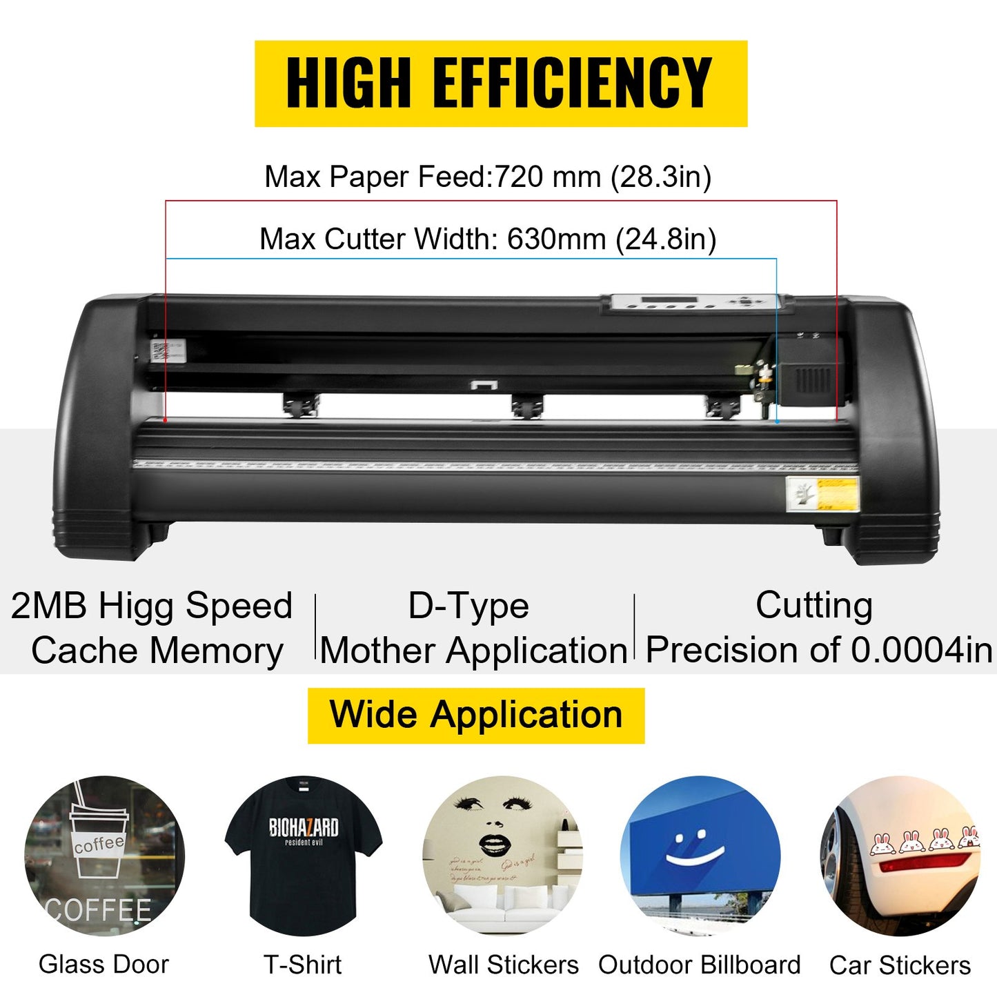 5 In1 12" X 15" (30 X 38cm) Heat Transfer Press + 28 Inch Vinyl Cutter Machine Kit Software