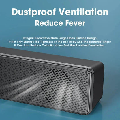 Wired Bluetooth Speaker USB Powered Soundbar