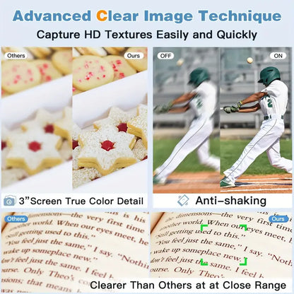 NNETM 4K Digital Camera: Capture Every Detail in Stunning Clarity