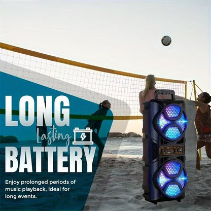 NNETM Wireless RGB Party Speaker with TWS & USB