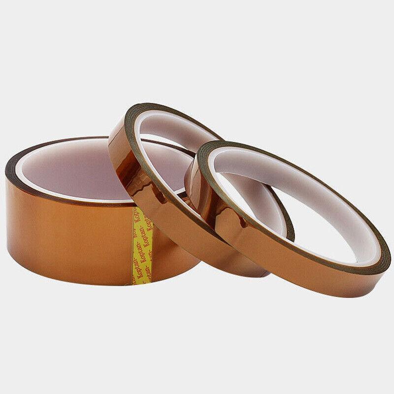33M 5-25Mm Kapton Tape High Temperature Heat Resistant Polyimide 3D Printer Vic